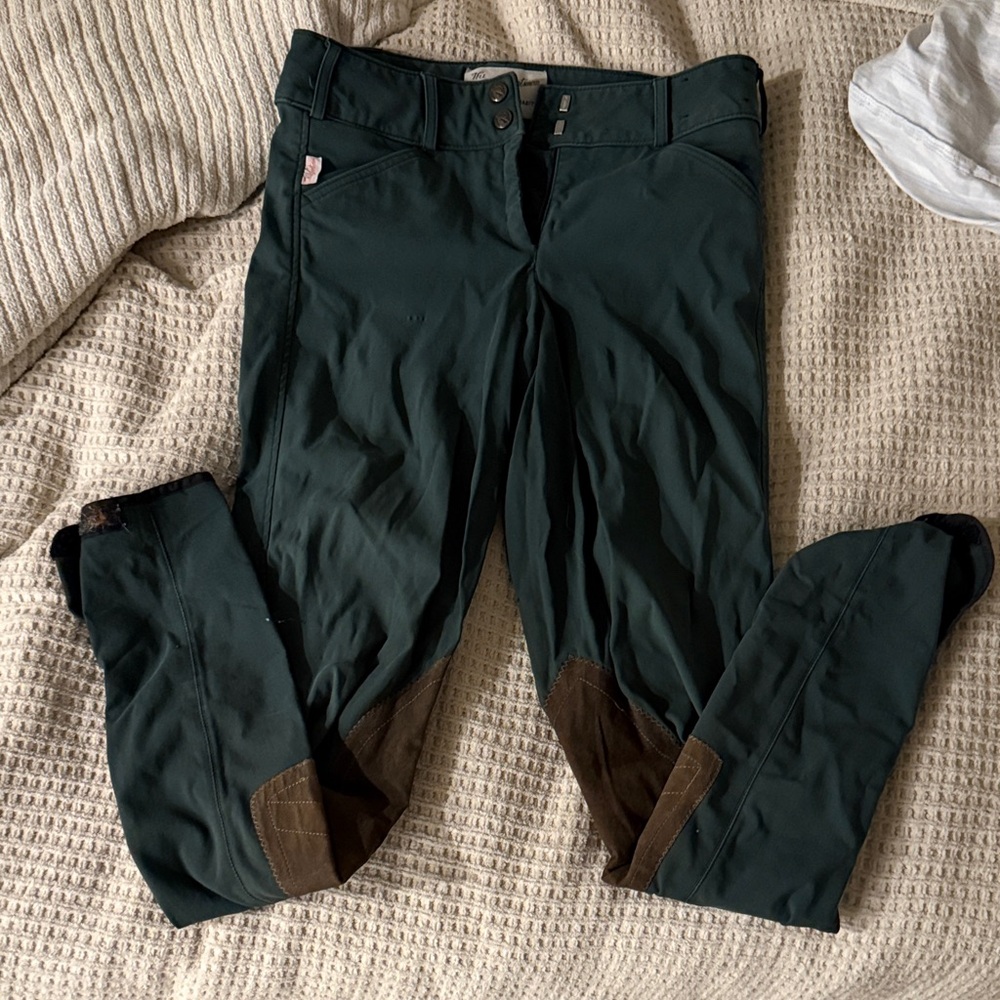 Green Tailored Sportsman Breeches